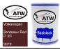 Preview: Volkswagen, Bordeaux Red P. 2C, 9079: 500ml Lackdose, von ATW Autoteile West.